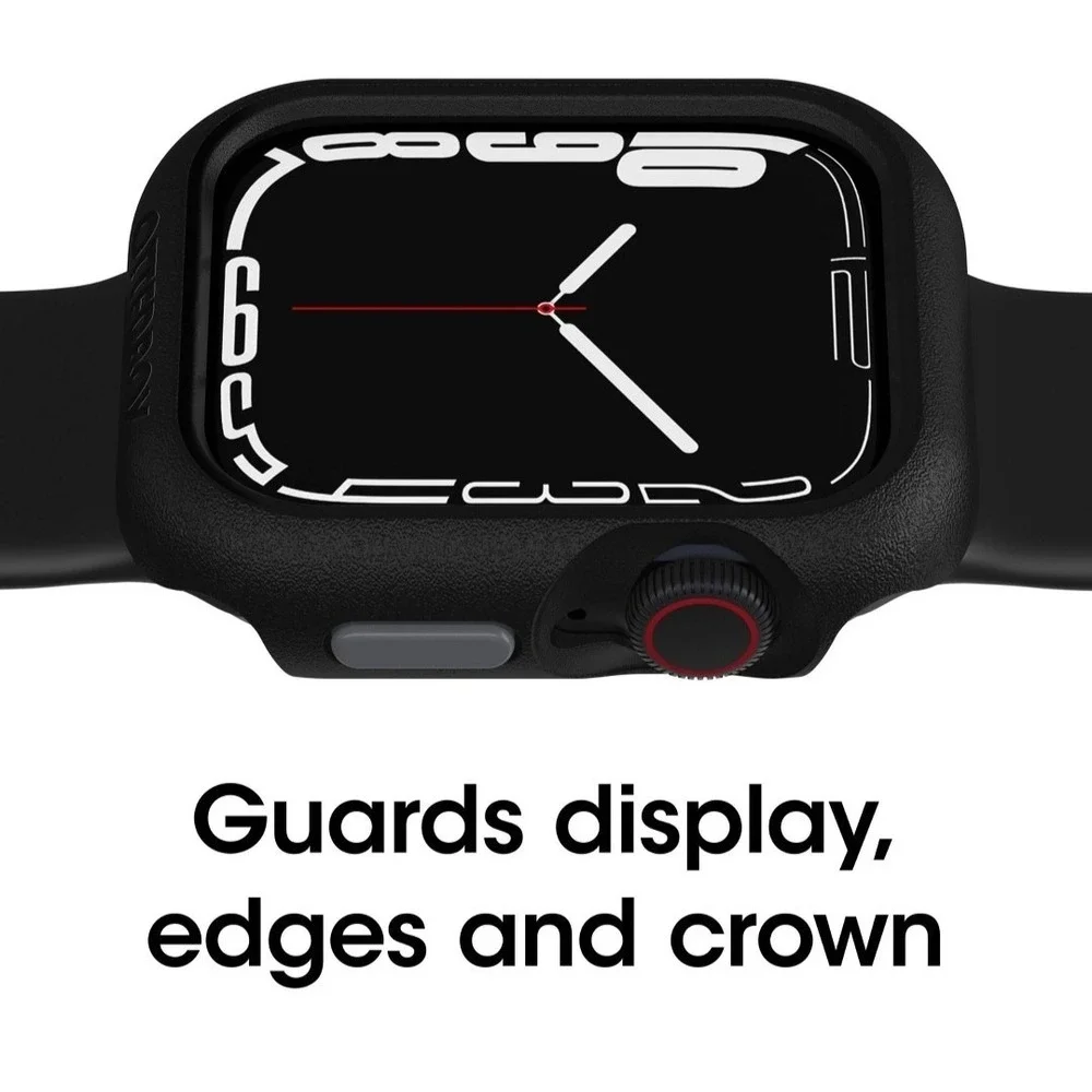 Otterbox Apple Watch Bumper Case Series 9/8/7 41mm Case- Pavement‎ Black